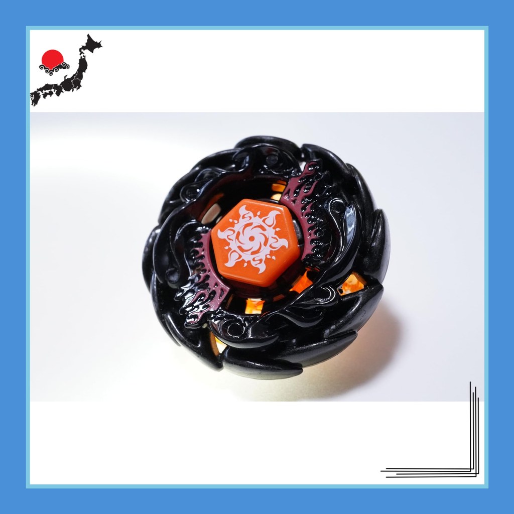 {"Sol Blaze Eclipse Limited Metal Fight Beyblade Metabay Bakuten HMS 4D Zero-G Burst X Toy Top ส่งตร