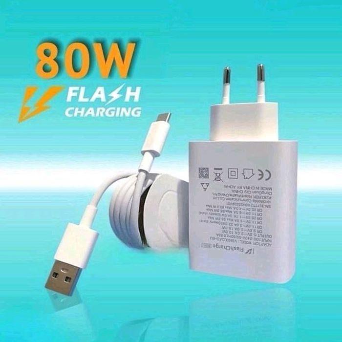 80watt flash charge Charger สําหรับ vivo X80 X80 Pro V27 Pro V29 V40 X100 Ultra X Fold3 one ชุดอะแดป