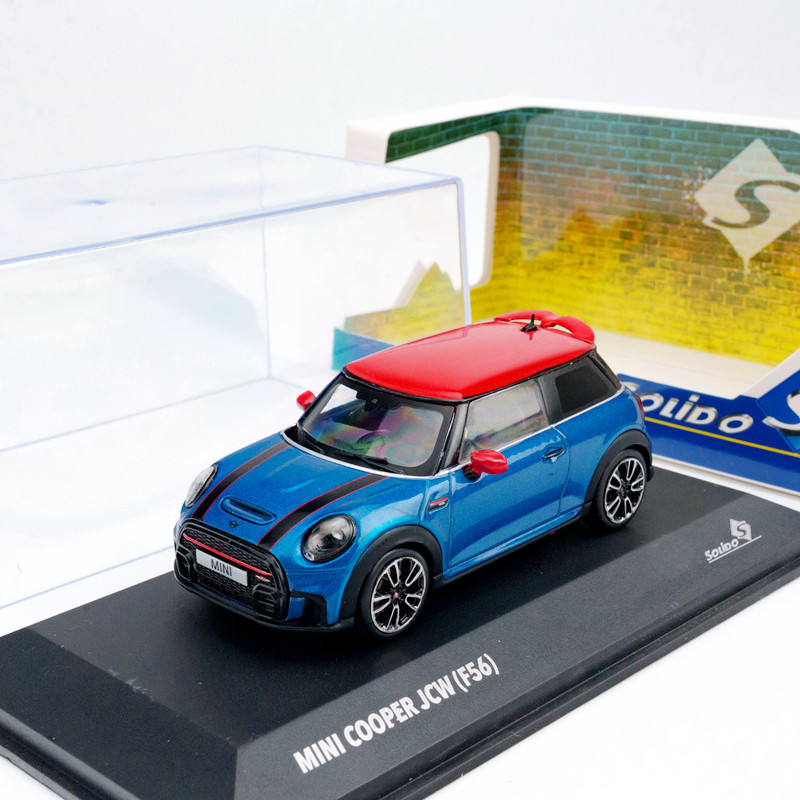 [สต๊อกพร้อม] Solido 1: 43 MINI COOPER JOHN COOPER WORKS โมเดลรถ BMW MINI JCW