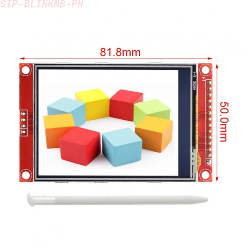 2.8 นิ้ว TFT LCD 65K ความลึกสีความละเอียดสูง Minimal IO การเชื่อมต่อ