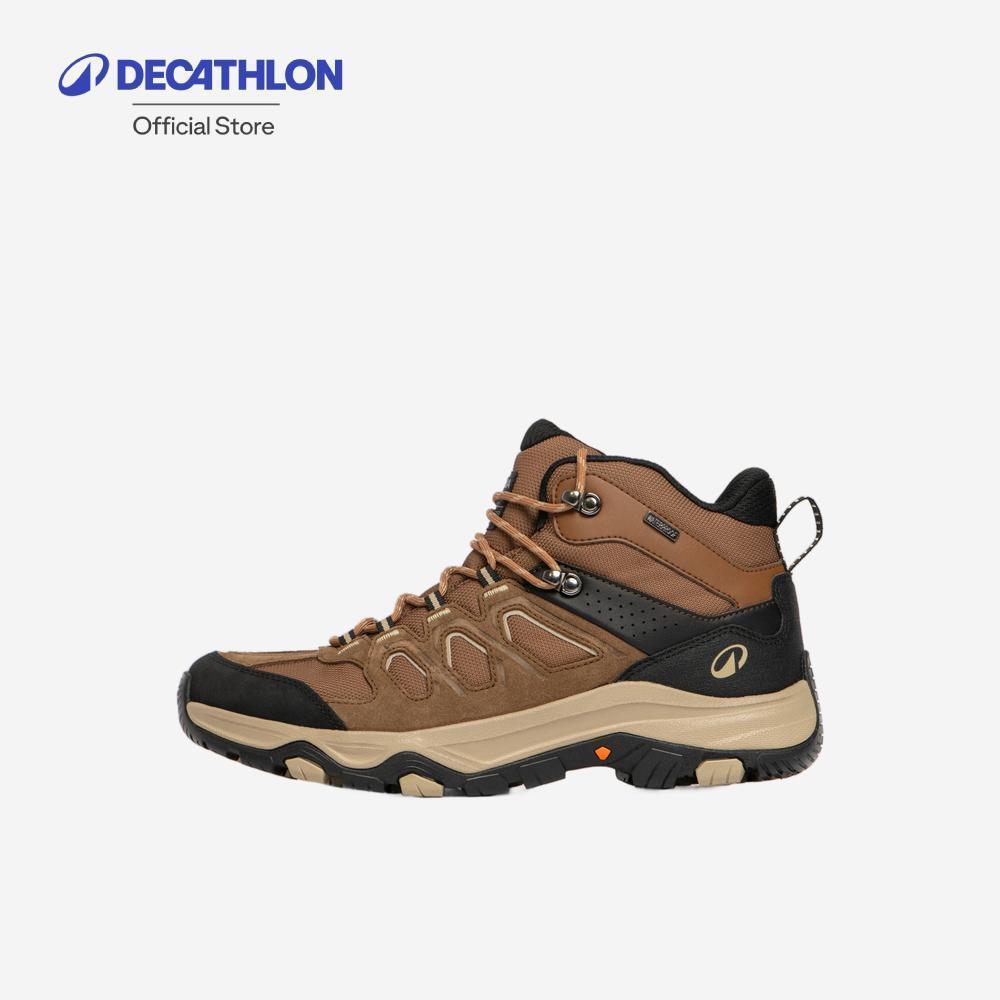 Decathlon Men’S High-Rise Waterproof Hiking Boots รองเท้าเดินป่ากันน้ำข้อสูงสำหรับผู้ชายรุ่น Mh500
