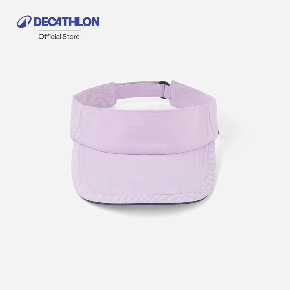 Decathlon Tennis Visor Tv 100 56 Cm หมวกเทนนิสแบบเปิดศีรษะรุ่น Tv 100 ขนาด 56 ซม. - Purple