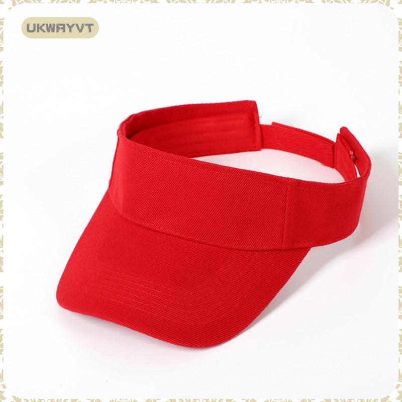 [ukwryvt] Visor Hat Curved Brim Visor Cap สบาย Minimalist สําหรับนักกอล์ฟ วิ่ง