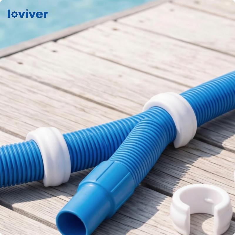 [Loviver] 8 ชิ้น Pool Cleaner ท่อน้ําหนัก Universal Pool Cleaner ท่อน้ําหนักที่ปลอดภัยยาวนาน