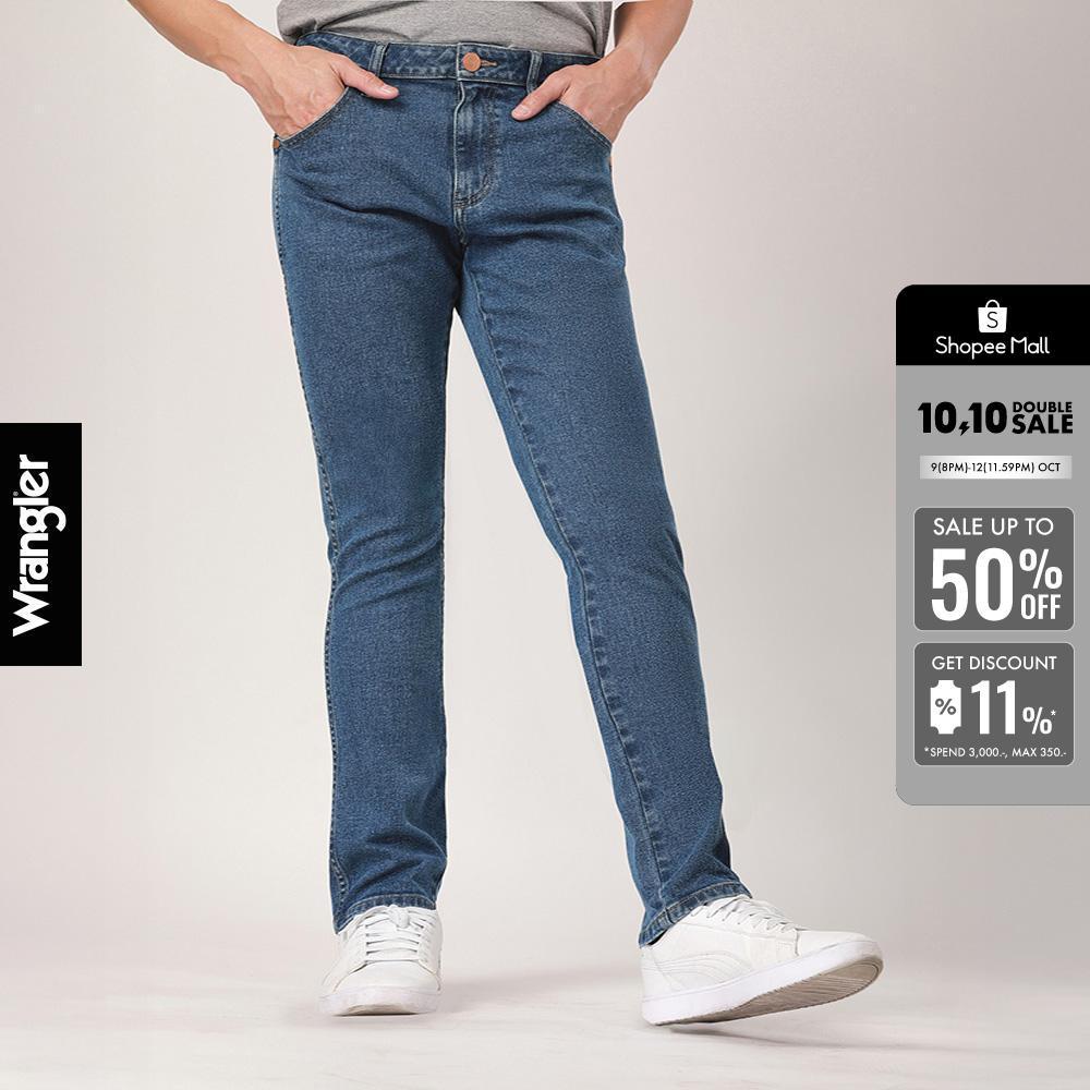 WRANGLER جينز رجالي Vegas ضيق بخصر متوسط — صورة 2
