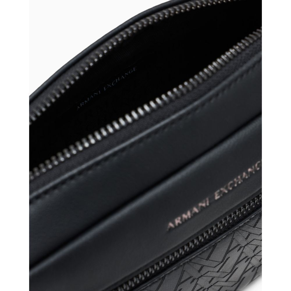 Armani Exchange حقيبة أدوات تجميل رجالية — أسود — صورة 4