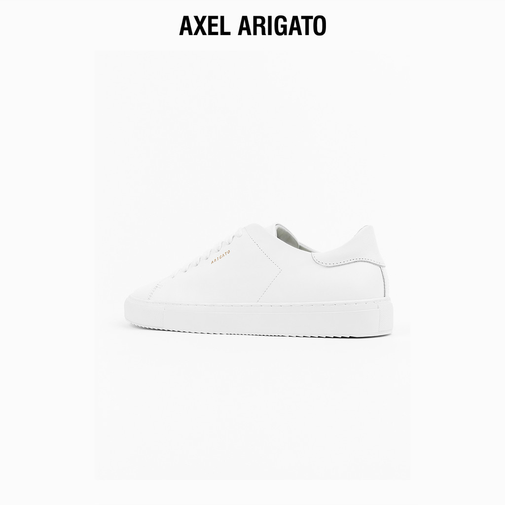 รองเท้าลุคคลาสสิก Axel Arigato Clean 90 สีขาวเรียบ สไตล์โลว์ท็อปสำหรับทั้งผู้หญิงและผู้ชาย