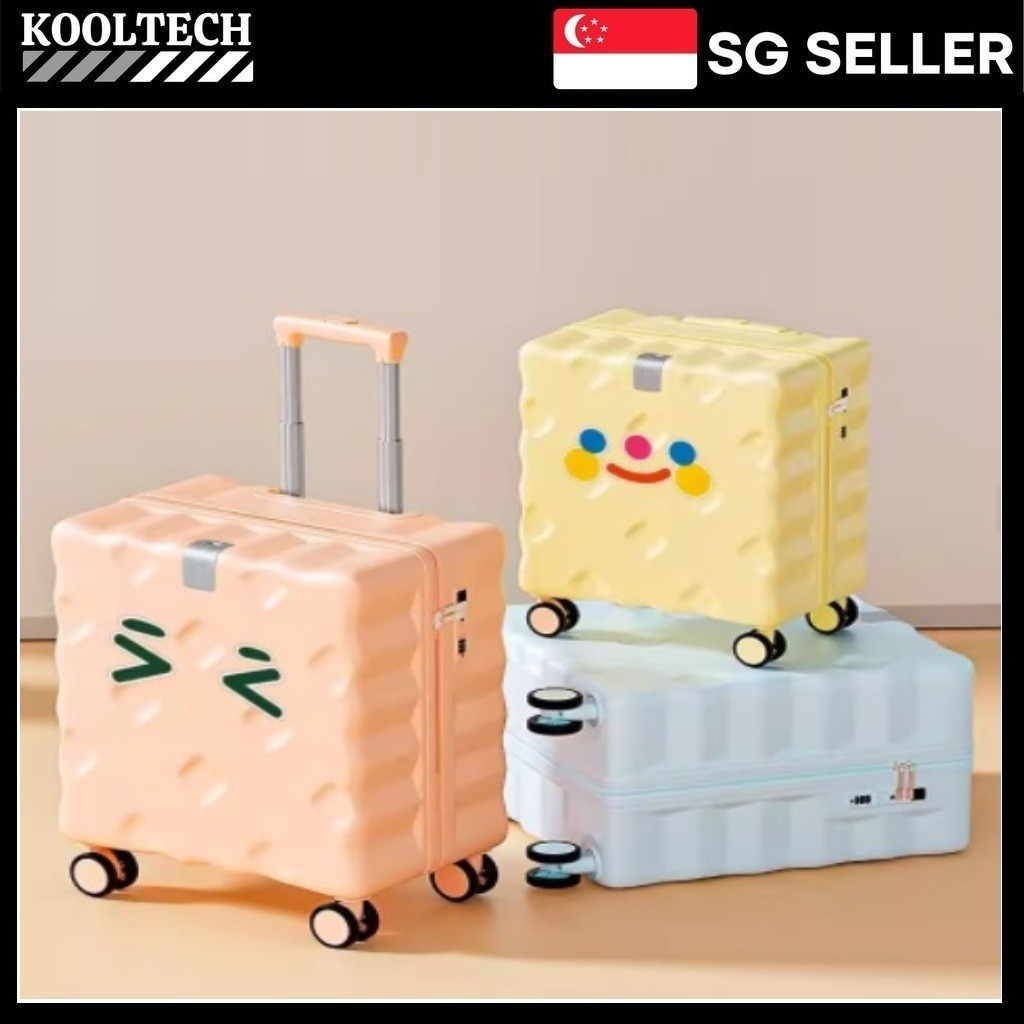 Kids ni รถเข็นขนาดเล็ก กระเป๋าเดินทาง กระเป๋าเดินทาง กระเป๋าเดินทางสําหรับเด็ก กระเป๋าพกพารหัสผ่าน 1