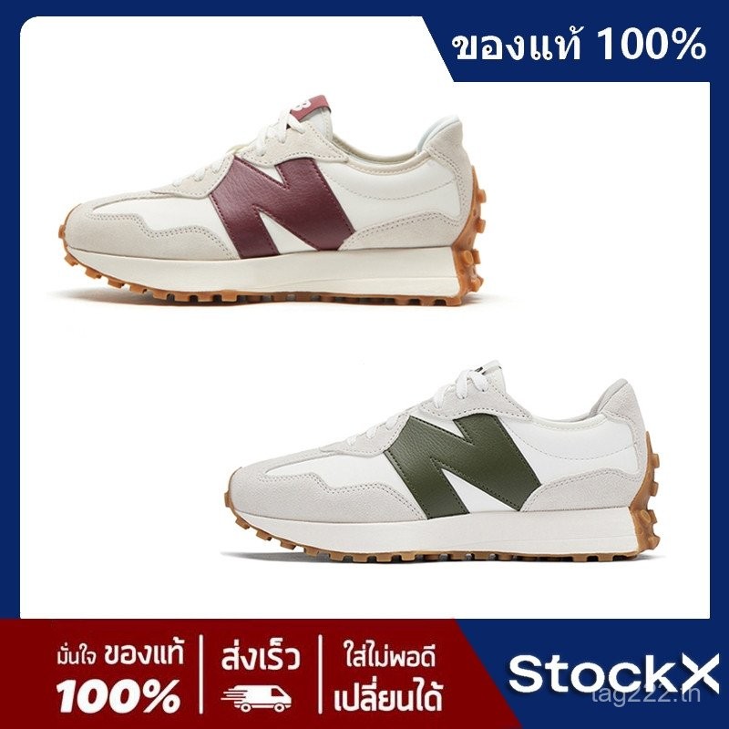 Official Direct Store NEW NC-Original 327KA/ASN รองเท้าผู้ชาย/รองเท้าผู้หญิง ของแท้ 100% รับประกัน 1