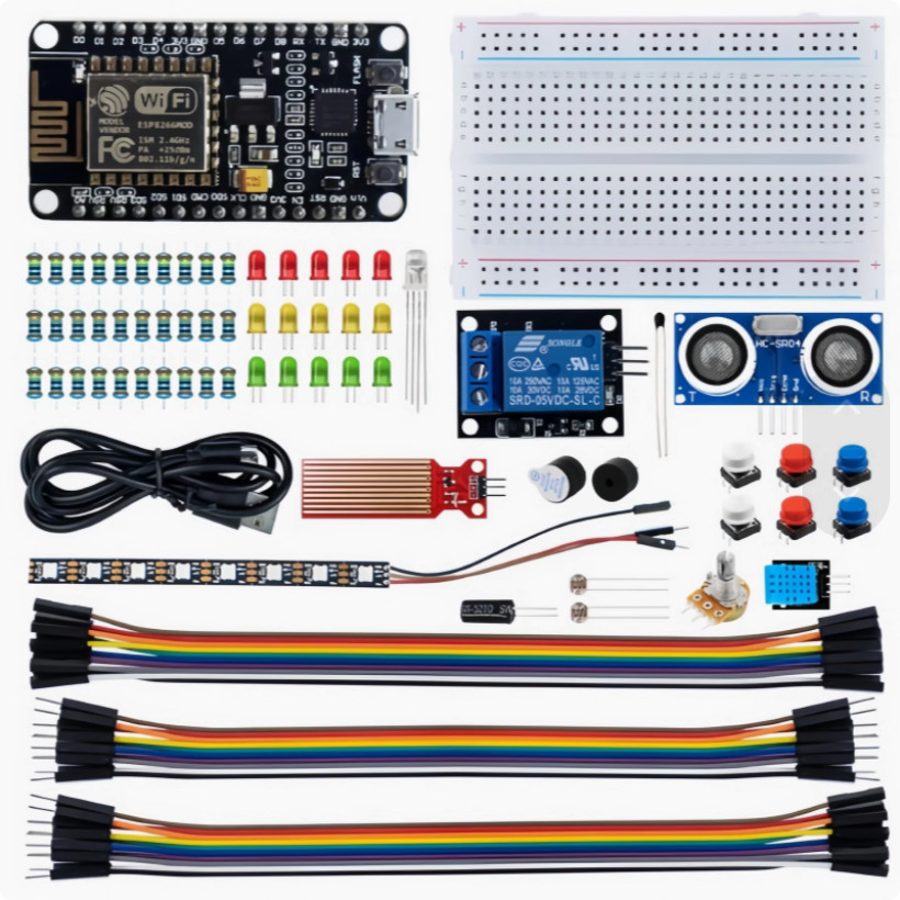 ESP8266 WIFI IoT Development Board Starter Kit สําหรับ Arduino Breadboard WiFi Sensor