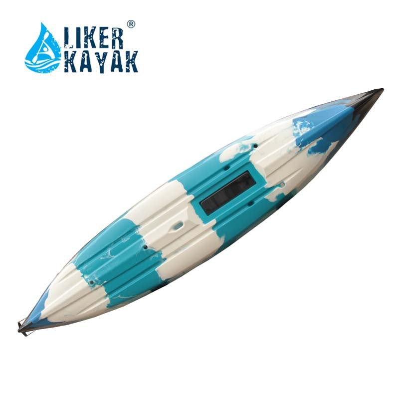 LIKER Kayak Single Professional Fishing Boat Plastic Leisure Entertainment Boat