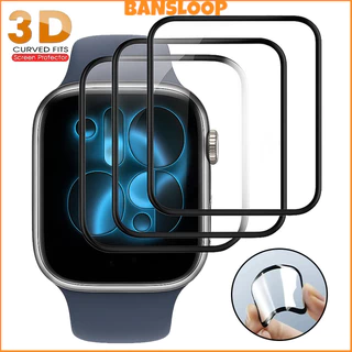 ฟิล์มป้องกันแก้วนิรภัยไฮโดรเจล for Apple Watch IWatch Ultra 3 2 Series 11 10 9 8 7 6 5 4 3 SE 3 2 49 46 45 44 42 41 40มม