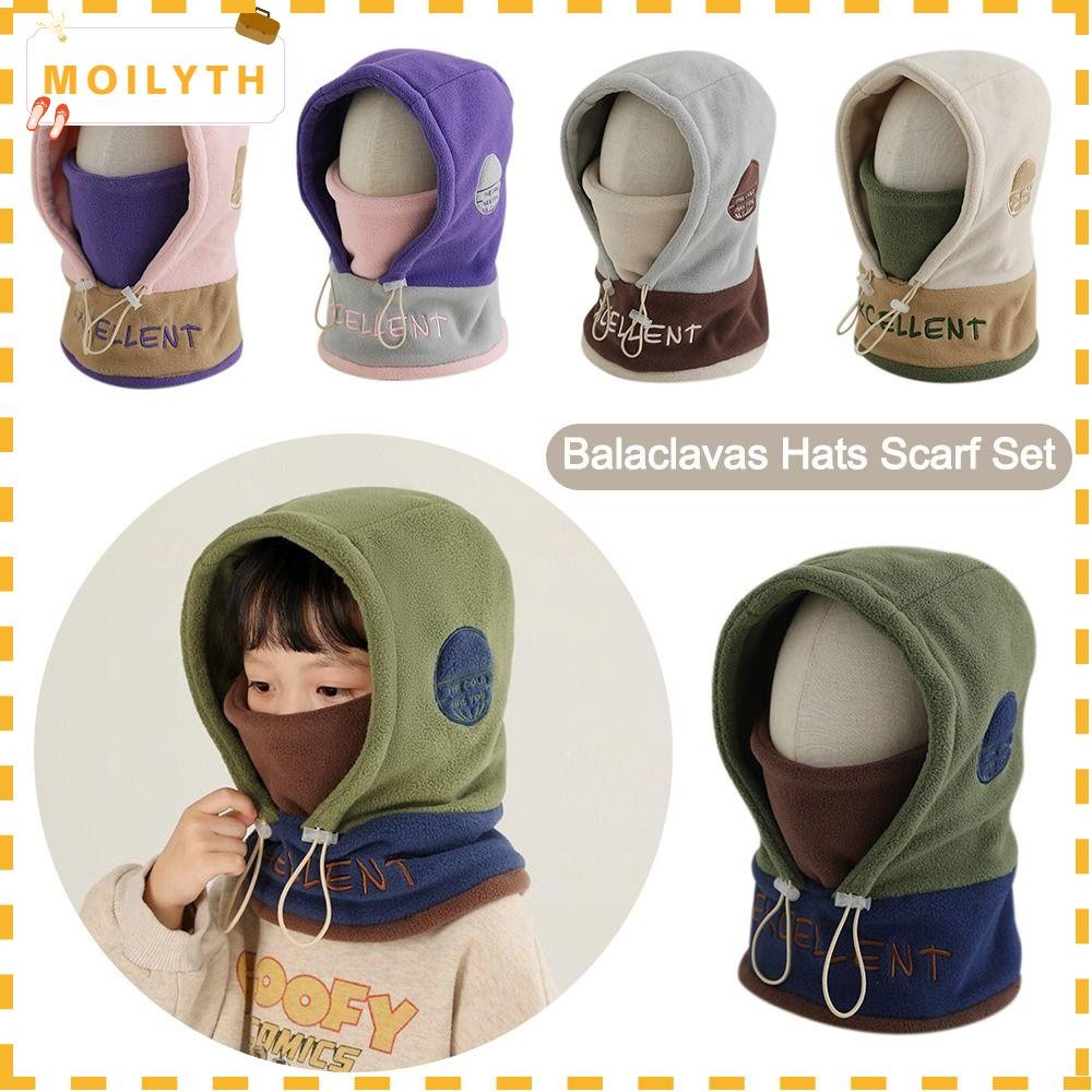 หมวกเด็กฤดูหนาว แบบฟูกำลังดี กันลมได้ดี ทำจากวัสดุนุ่มเหมือนขนแกะ พอดีสำหรับสวมใส่ในวันหนาว