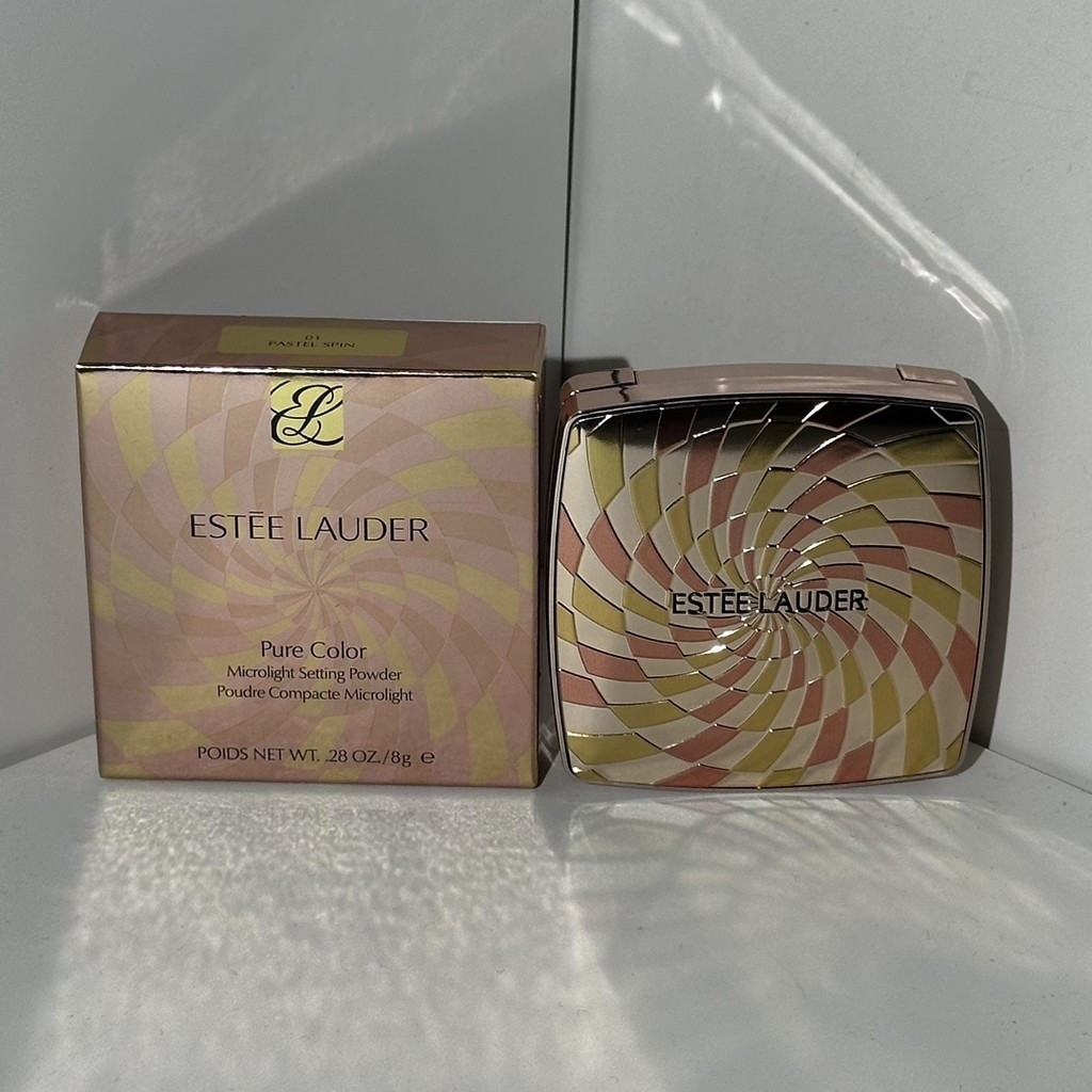 [คัดพิเศษ] Hot Style Counter Quality/75 Estee Lauder Soft Focus Pressed Powder 8g Color No.: 01 #. 9