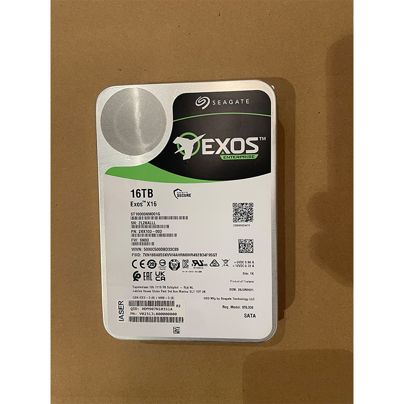 WD/Western Number HC550 WUH721816ALE6L4 16TB7.2K SATA3 Helium Enterprise ฮาร์ดไดรฟ์ 16T