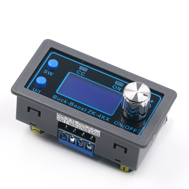 ZK-4KX CNC DC Buck Boost Converter CC CV 0.5-30V 4A Power