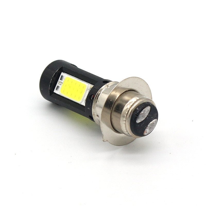 เลนส์ LED ไฟหน้ารถจักรยานยนต์ 4CO B Super Bright P15D BA20D H4 ไฟ LED รถไฟฟ้ารถหลอดไฟ