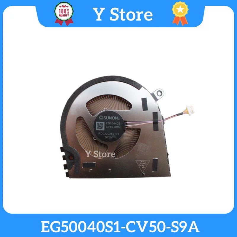 Y Store พัดลมระบายความร้อน CPU แล็ปท็อปใหม่ EG50040S1-CV50-S9A DC5V RD0220252105 4 สาย 6 พินจัดส่งที