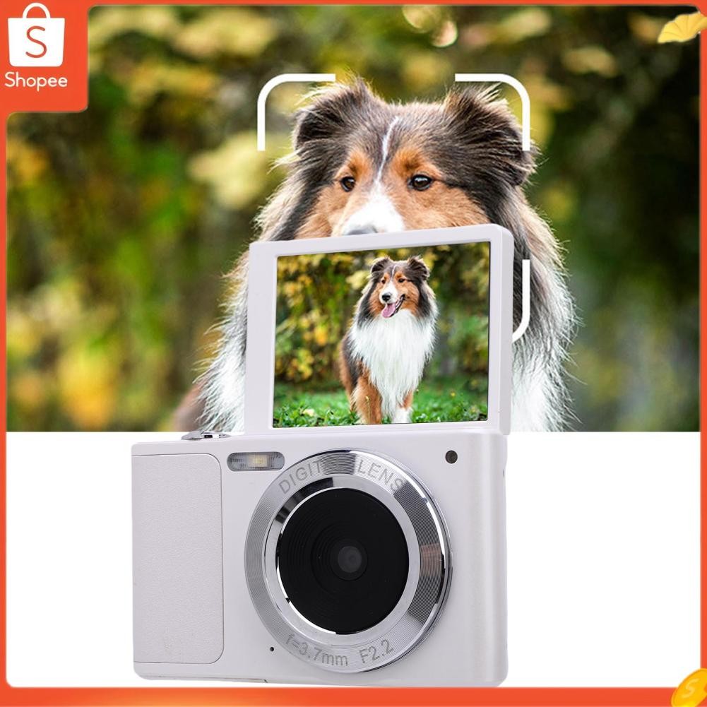 andoer.th-SIP 4K 50MP กล้องดิจิตอล 16x ซูม 2.88in 180° Flip Screen DV สำหรับการเดินทางนอกสถานที่