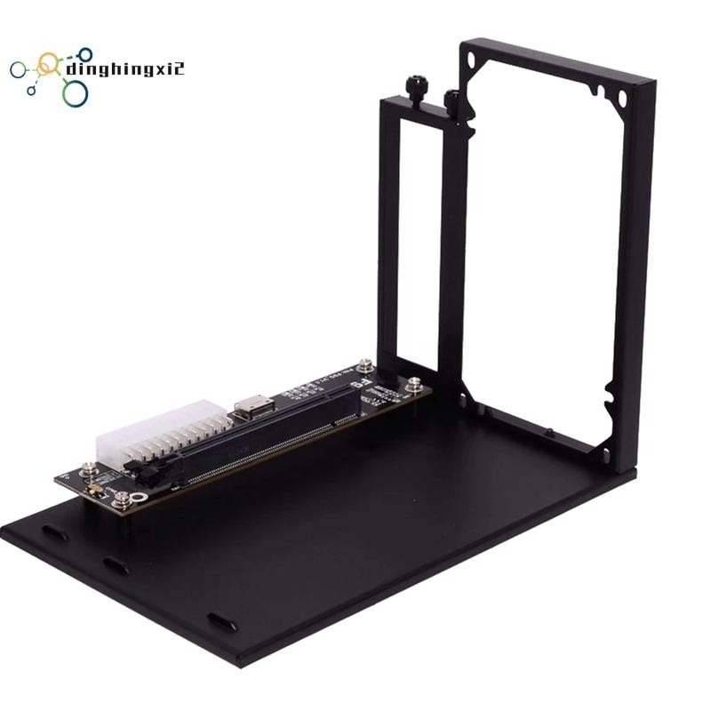 PCIe 4.0 X4 64Gbps F9G-BK7 OCuLink แล็ปท็อปกราฟิกการ์ดภายนอก ATX GPU Dock สําหรับ M. การ์ดอะแดปเตอร์