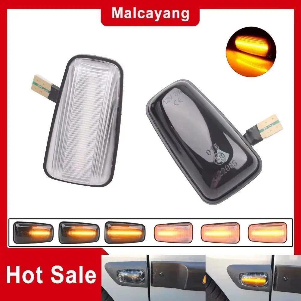 สําหรับ Citroen Berlingo Jumpy Saxo Xantia Xm ZX Peugeot 106 306 406 806 อะไหล่รถยนต์แบบไดนามิก LED 