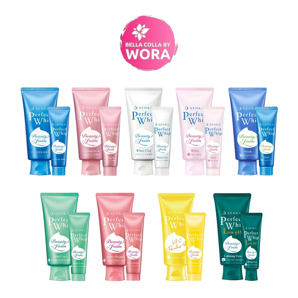 [ของแท้/ฉลากไทย] Senka Perfect Whip เซนกะ เพอร์เฟค วิป ฉลากไทย [1 หลอด] [เลือกสินค้า] เซนกะ วิปโฟมล้างหน้า ญี่ปุ่น