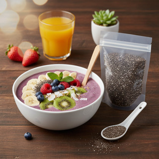 Chai seeds  มีส่งด่วน เมล็ดเจีย คัดพิเศษ 1000 กรัม