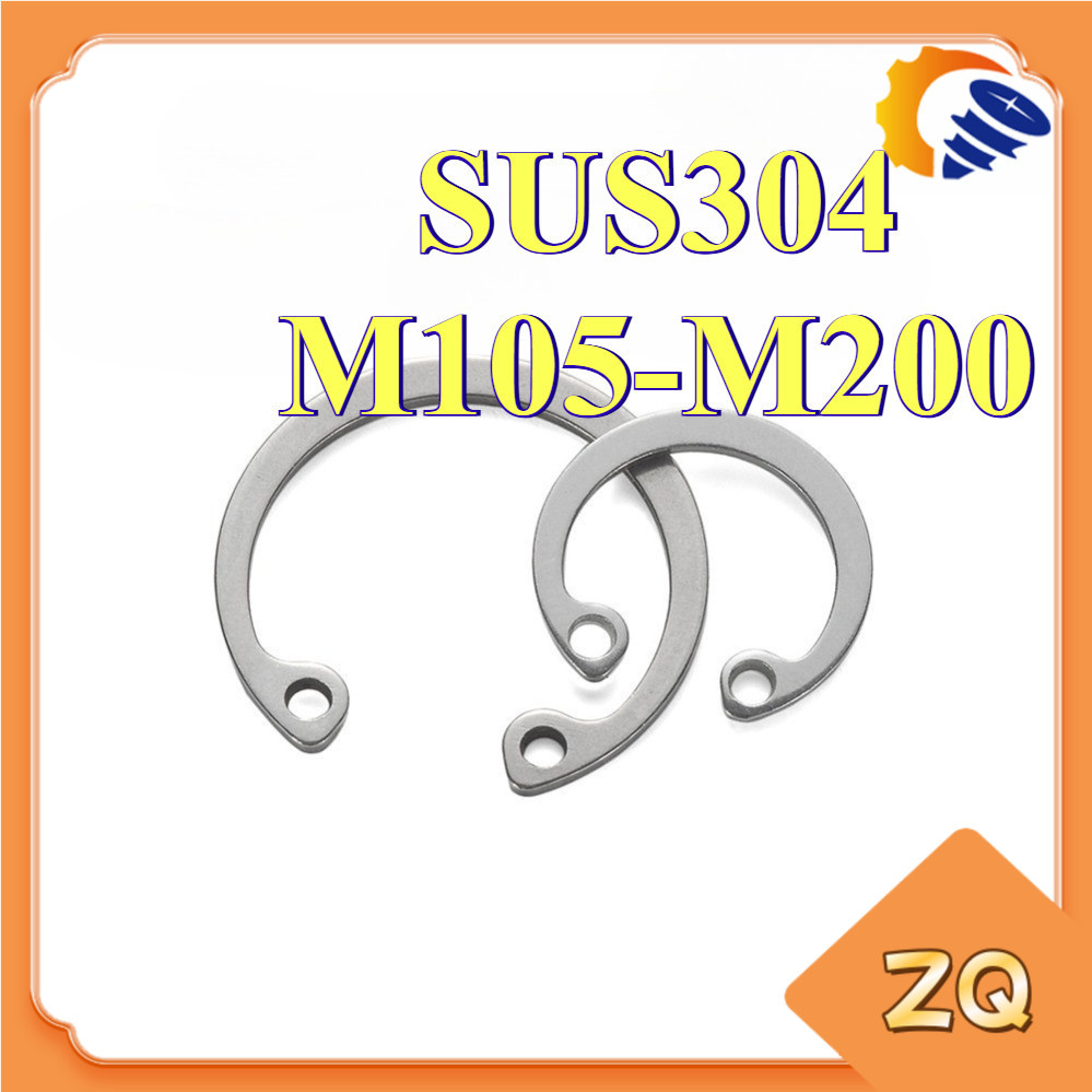 แหวนล็อคใน  แหวนล็อค  แหวนล็อคใน - สแตนเลส 304 (RTW)Retaining Rings Internal C Type SUS304 M105-M200