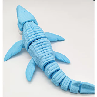 ของเล่น Cuero Mosasaurus ไดโนเสาร์ Jurassic World มอนสเตอร์โบราณ v4
