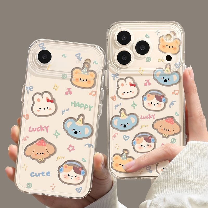 🌻เข้ากันได้กับ ไอโฟน16 ไอโฟน 15 Pro Max iPhone 13 PROMAX ไอโฟน11 X XS 7p 8p เคสไอโฟน17 AIR -BXTKK146