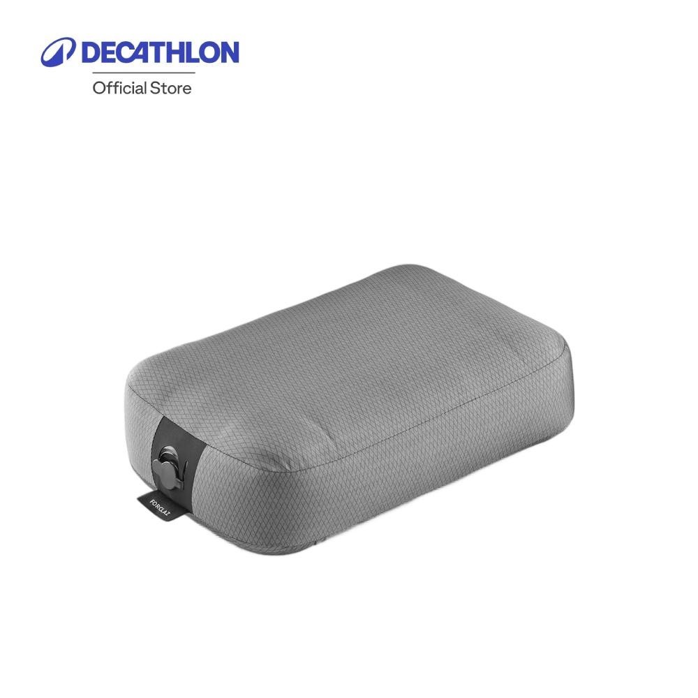 Decathlon Inflatable Trekking Pillow หมอนเป่าลมสำหรับการเทรคกิ้ง รุ่น MT500 - Grey