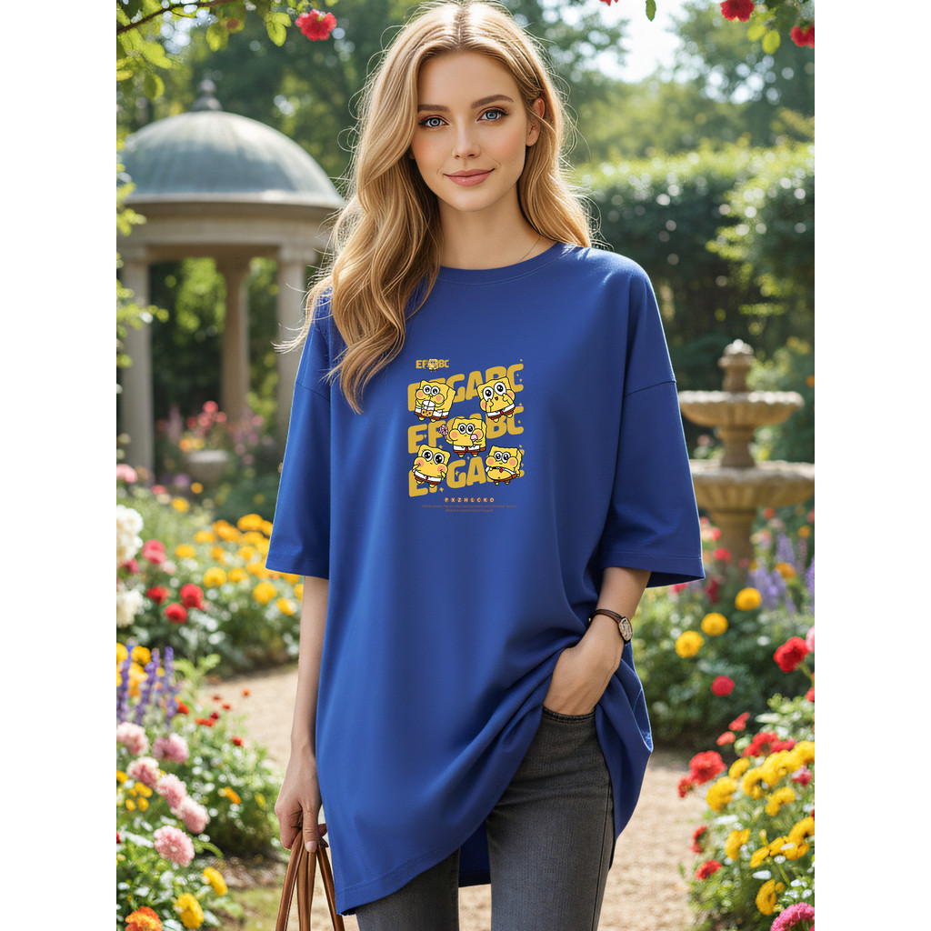 2Y554 [AIYOU] M-5XL TShirt Crop Top TShirt เสื้อ T เสื้อผู้หญิง T เสื้อเสื้อผ้าผู้หญิงแฟชั่นหลวม Bas