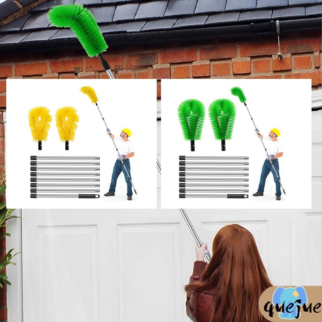 Gutter แปรงทําความสะอาด Enduring Gutter Cleaner Telescopic Gutter เครื่องมือทําความสะอาดสําหรับทําคว