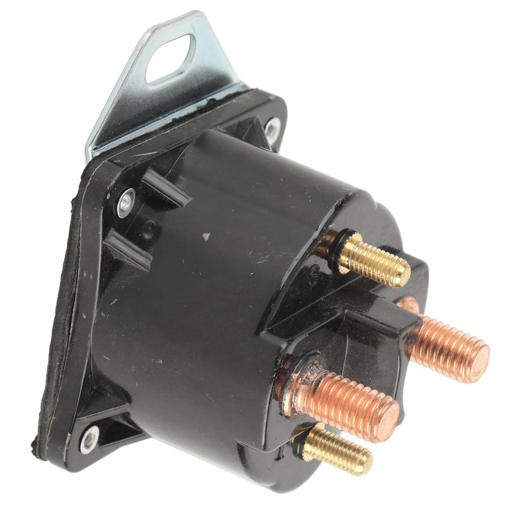 4 Terminal Starter Solenoid วาล์วรีเลย์ 12V กันน้ําสําหรับ Saz 4201GE Winch Marine Offroad Heavy Dut