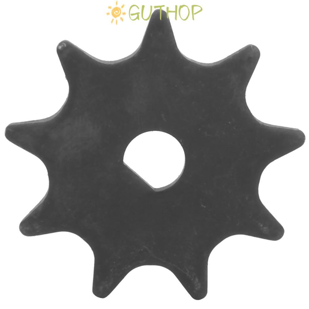 GUTHOP มอเตอร์เกียร์, 410 9T โลหะไฟฟ้าสกู๊ตเตอร์เฟือง,ทนทาน D Hole Chain Sprocket สําหรับ MY1016 / M