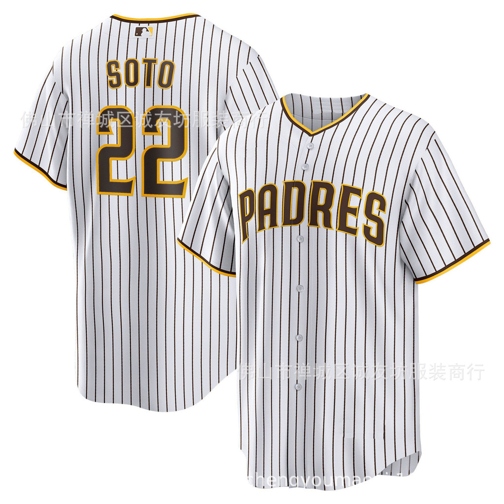 Cleric 22 White Fan Design Baseball Jersey สำหรับ MLB