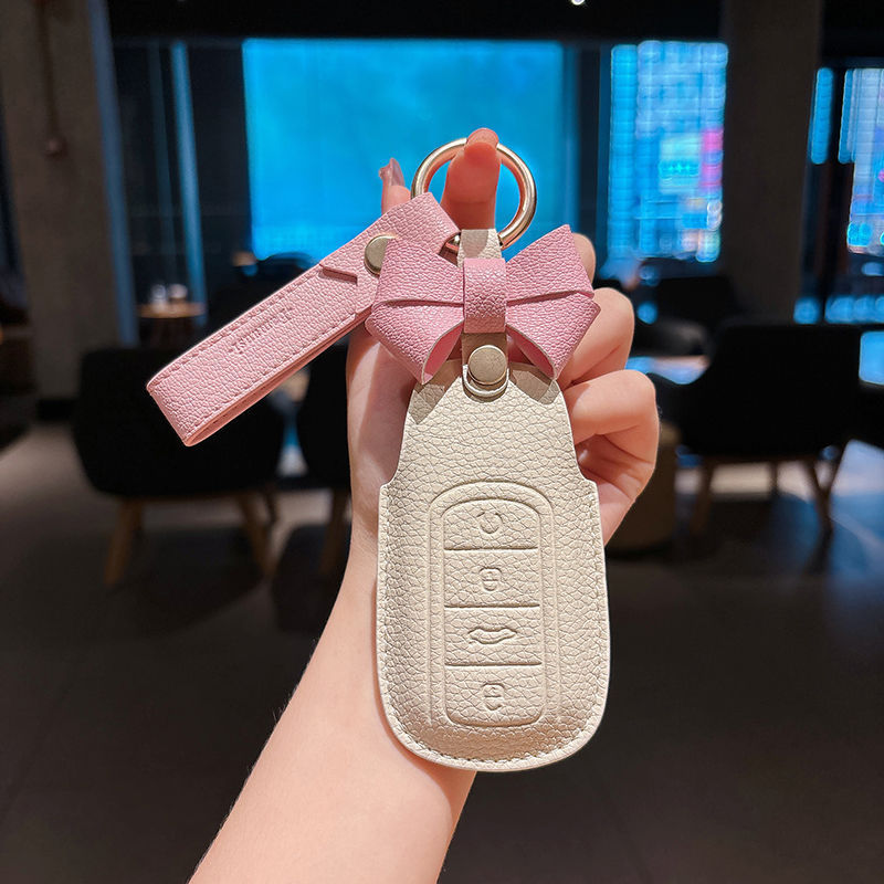 ที่ใส่กุญแจรีโมทรถยนต์ CHERY JAECOO 7 JAECOO J7 J8 J5 7 พวงกุญแจรถ. กระเป๋าใส่กุญแจรถ