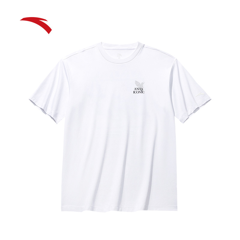 [ANTA X Wang YiBo] ICONIC เสื้อยืดสั้นชาย 1525C8111 Official Store