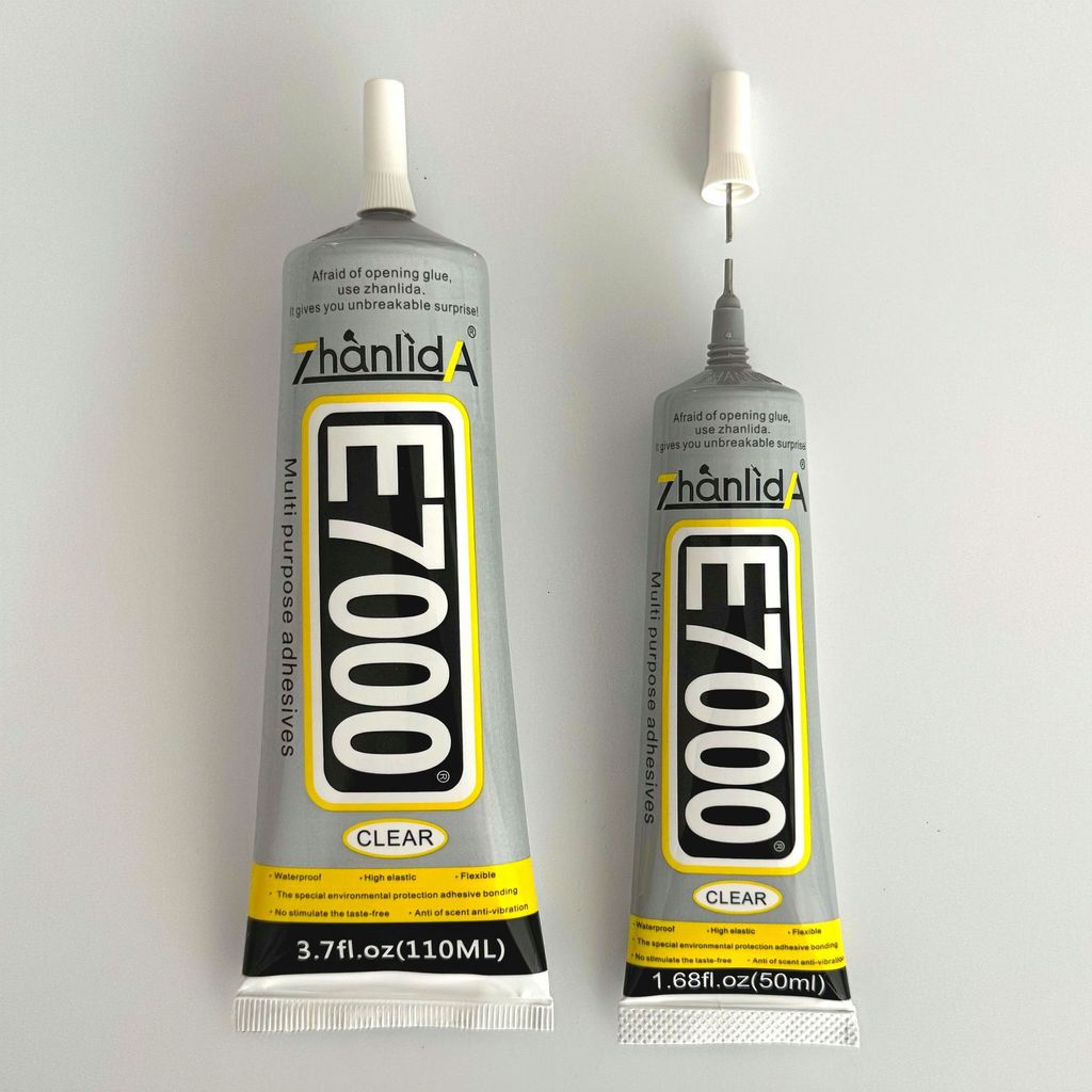 E7000 กาวเครื่องประดับ diy ผ้าเพชรจิตรกรรมกาวความแข็งแรงสูง