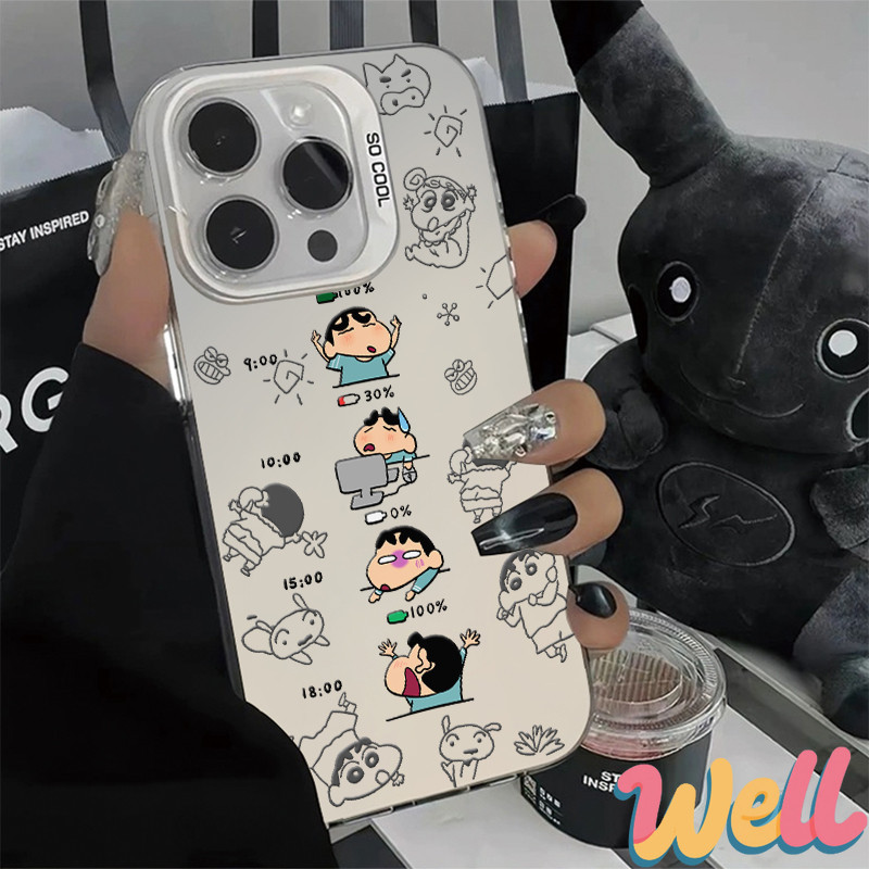 Well เข้ากันได้สำหรับ เคสไอโฟน 11 เคส iphone 16 Pro Max 17 XR X XS MAX 12 13 14 15 เคสใส ลูกสุนัขดอกไม้น่ารัก ราคา ถูกที่สุด ดีลบีเคเค แกลเลอรีภาพที่ 6
