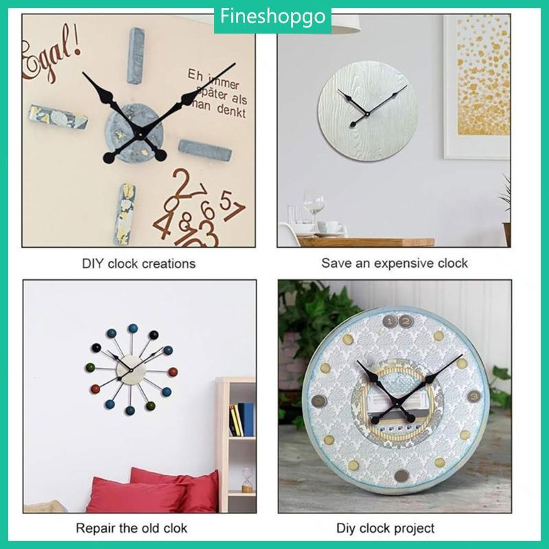 กลไกดินamicของนาฬิกาพร้อมชุดประกอบและแท่งจั้มยึด ขนาด 2 ชิ้น สําหรับนาฬิกาแขวน