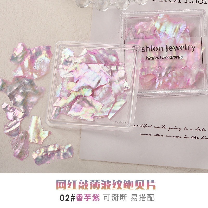 เปลือกหอยแบบบาง เปลือกหอยแนวเกาหลี มีให้เลือก5 สี - รูปที่ 3