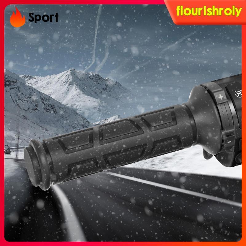 [Flurish] ปลอกแฮนด์อุ่นอุ่นร้อนไฟฟ้า, ปลอกแฮนด์สําหรับรถจักรยานยนต์ 7/8" สําหรับ Accs