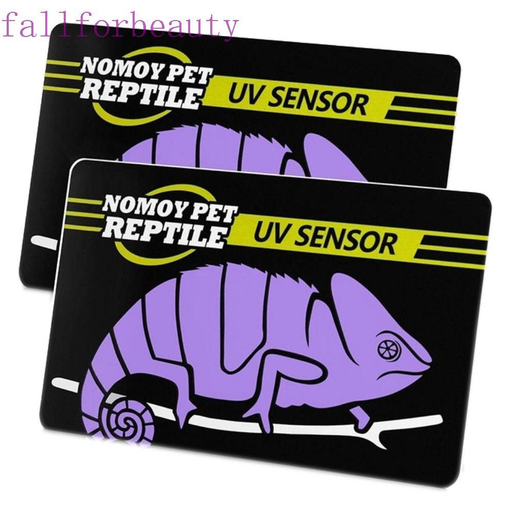 FALLFORBEAUTY UVB Test Card 1PC 2023 Quick PVC ทนทานโคมไฟ Life Tester Meter