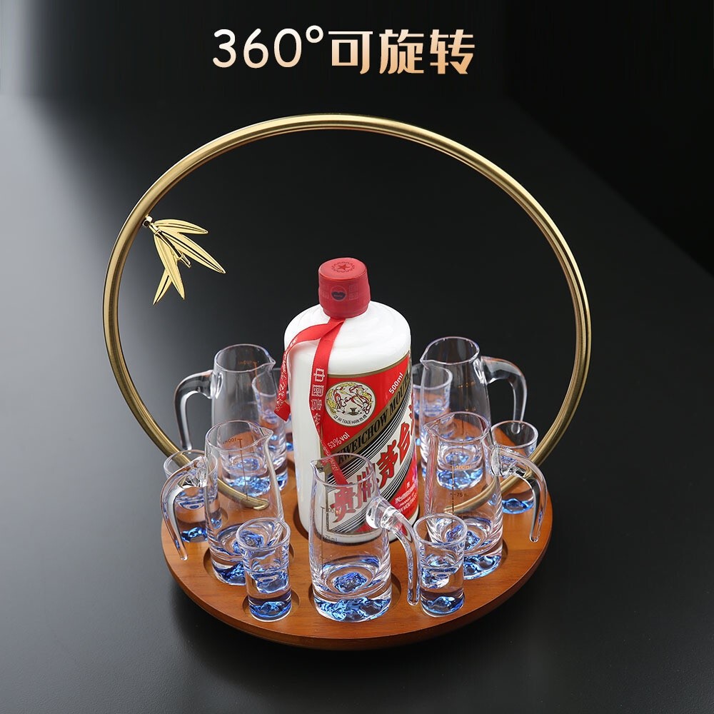 Hot SellingRotating Cup Rack Shelf Rotatable Cup Holder Commercial Cup Holder Wine Glass Holder Wine