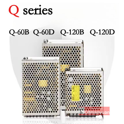 Q-60B Q-60D Q-120B Q-120D สี่ชุด DC Switching Power BC 60W75W120W สี่ช่อง 5V12V24V15V