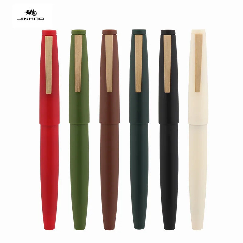 Jinhao 80 ทั้งหมดสีสํานักงานธุรกิจนักเรียนโรงเรียนเครื่องเขียนอุปกรณ์ Ef 0.30 มม. Nib Fountain ปากกา