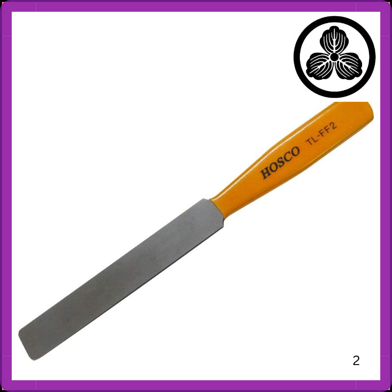 HOSCO Luthiers Tools Fret Crown File R=2mm TL-FF2