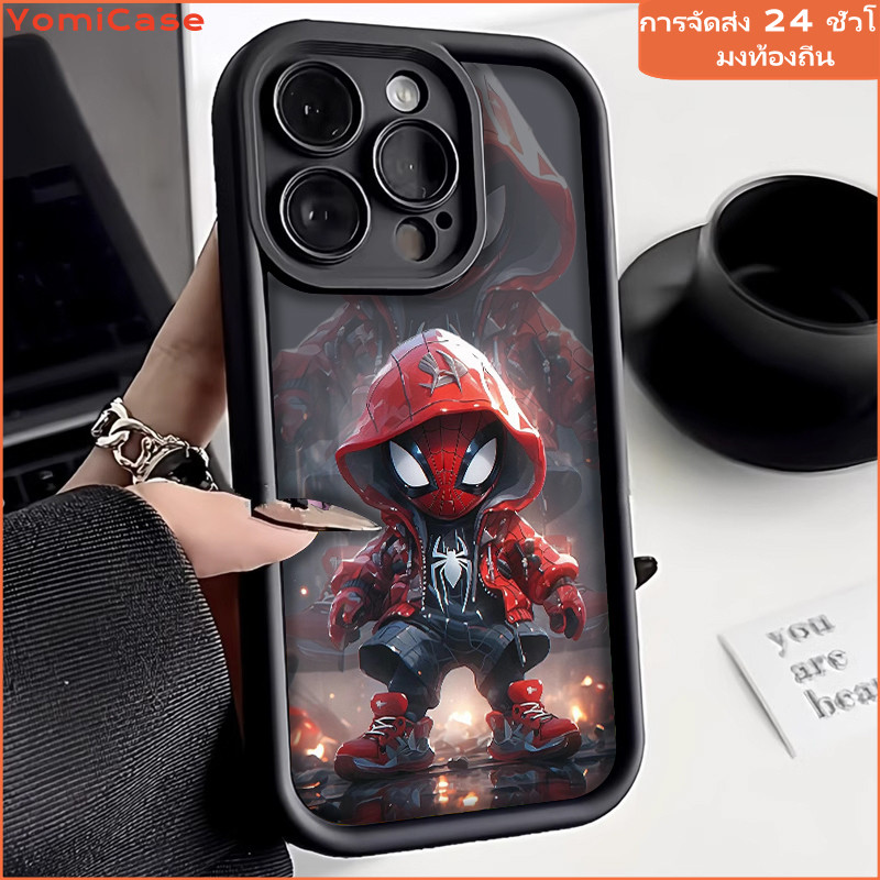 เคสอ่อนกันกระแทก น่ารักฮีโร่แมงมุม เคสซัมซุงA05s A23 A25