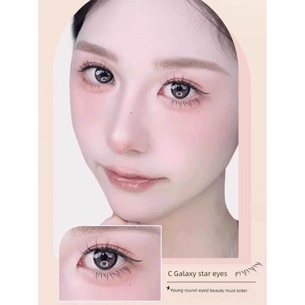 อายไลเนอร์ eyeliner DEZONE DEZONE Double-Headed Lower Eyelash Seal รุ่นที่สองกันน้ํา Non-Smudge Liqu